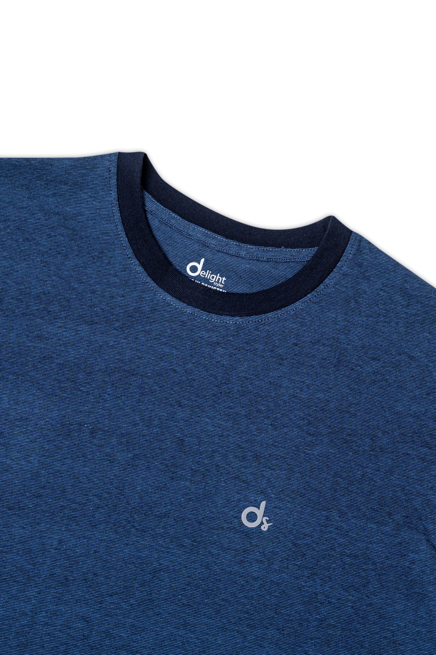 Men T-shirt Yarn Dyed