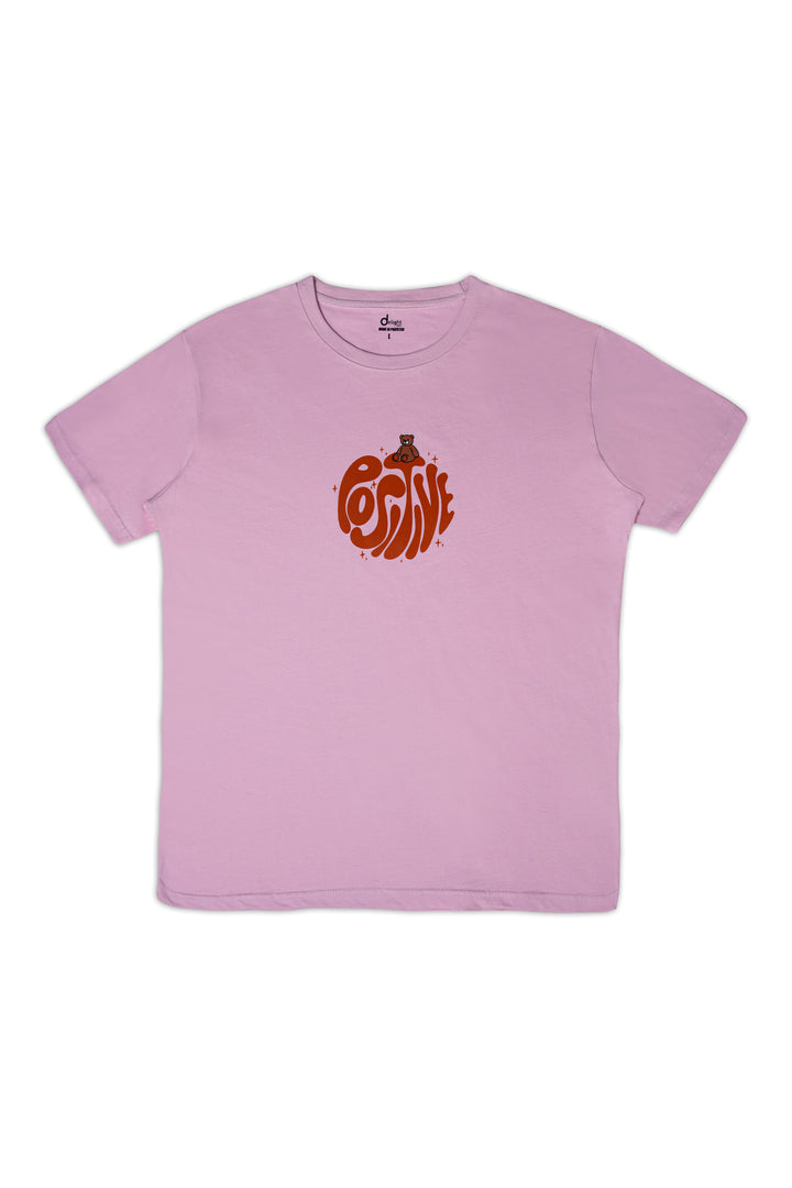 Women Graphic T-Shirt Light Pink