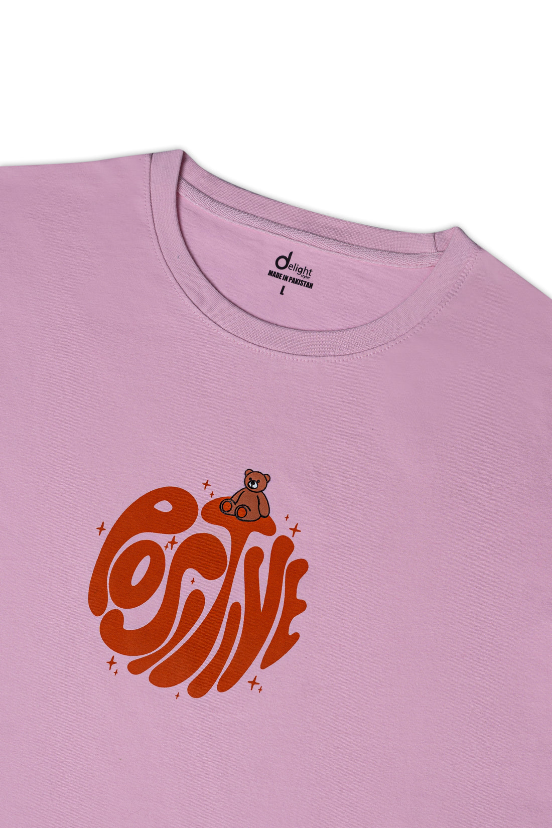 Women Graphic T-Shirt Light Pink