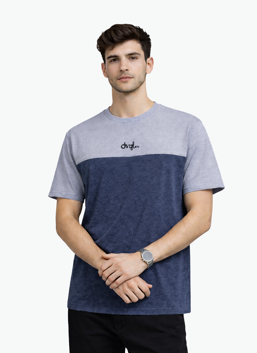 Men Cut And Sew T-Shirt