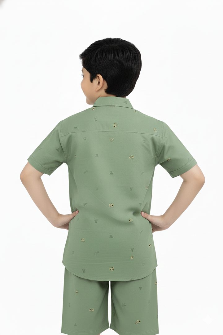 Boys Resort Collar Set