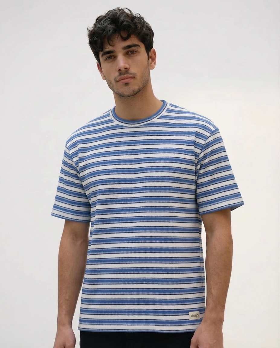 Urban Texture Stripe Tee