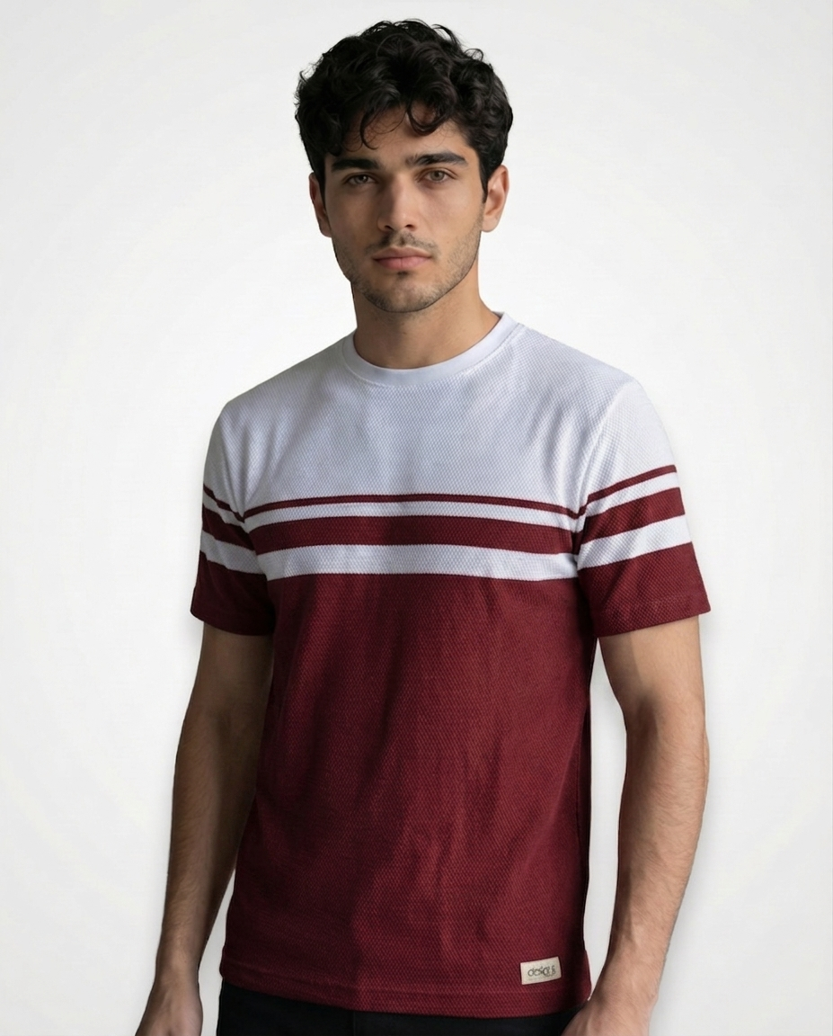 Premium Popcorn Knit T-Shirt
