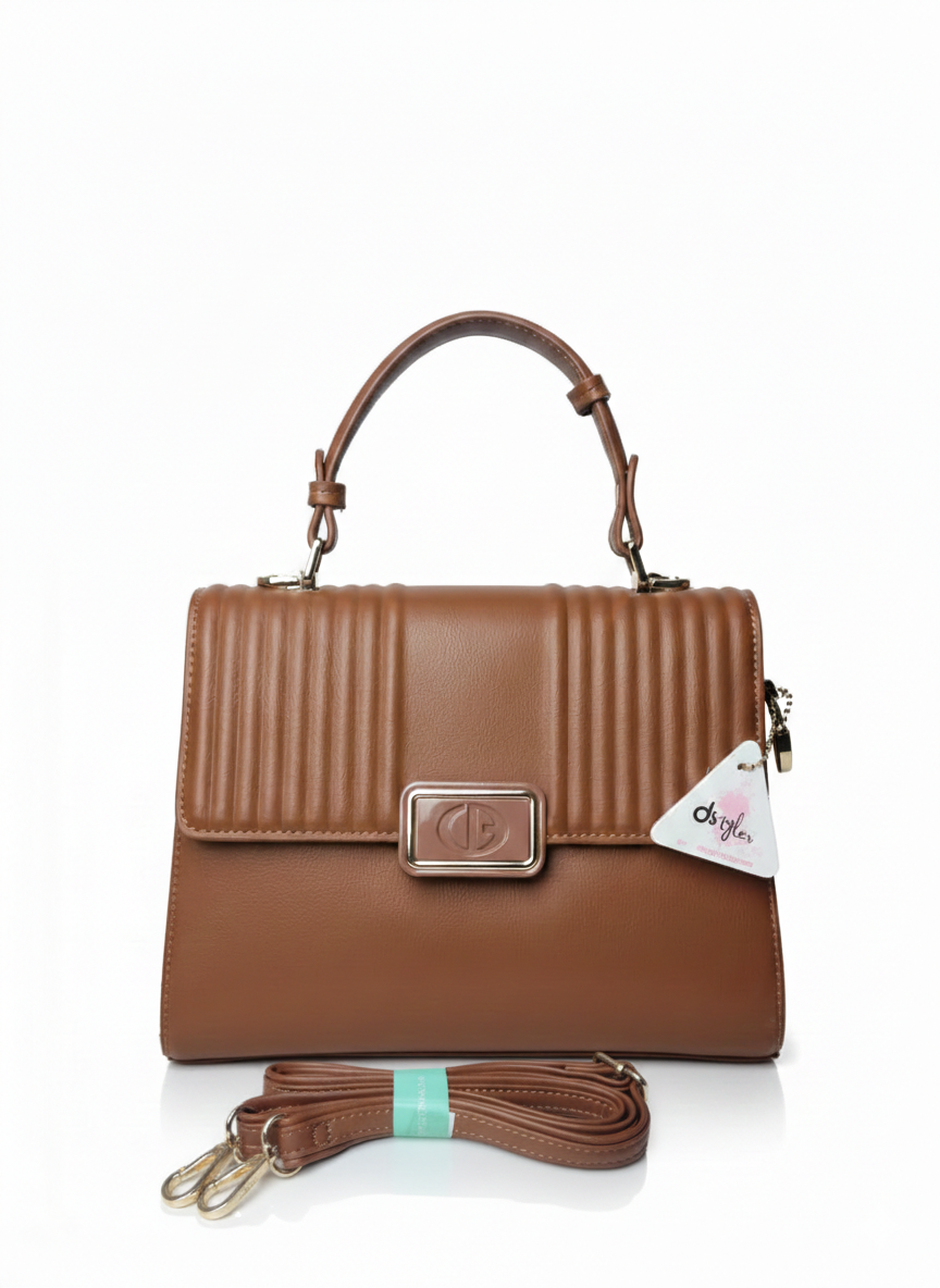 Elara Ribbed Handbag