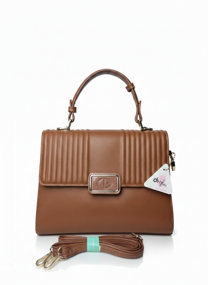 Elara Ribbed Handbag