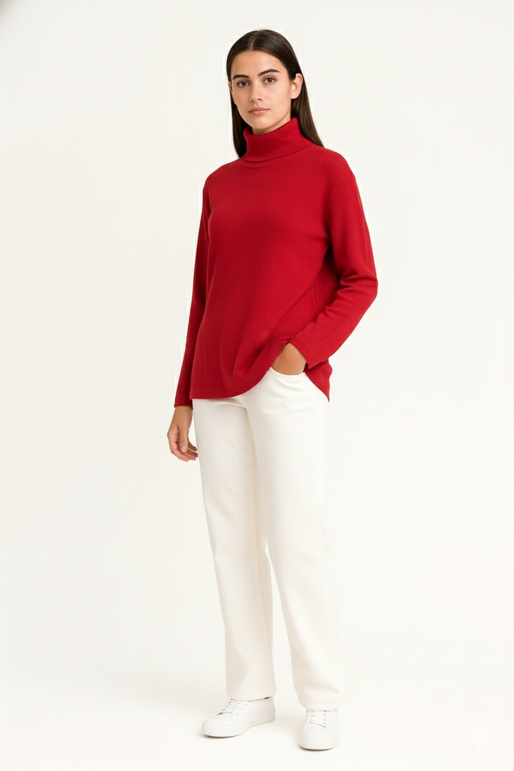 Full Sleeves Turtle Neck