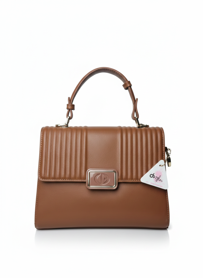 Elara Ribbed Handbag