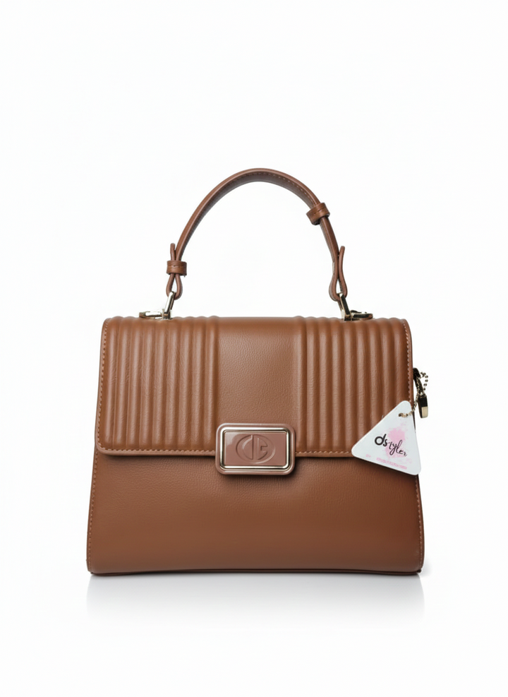 Elara Ribbed Handbag