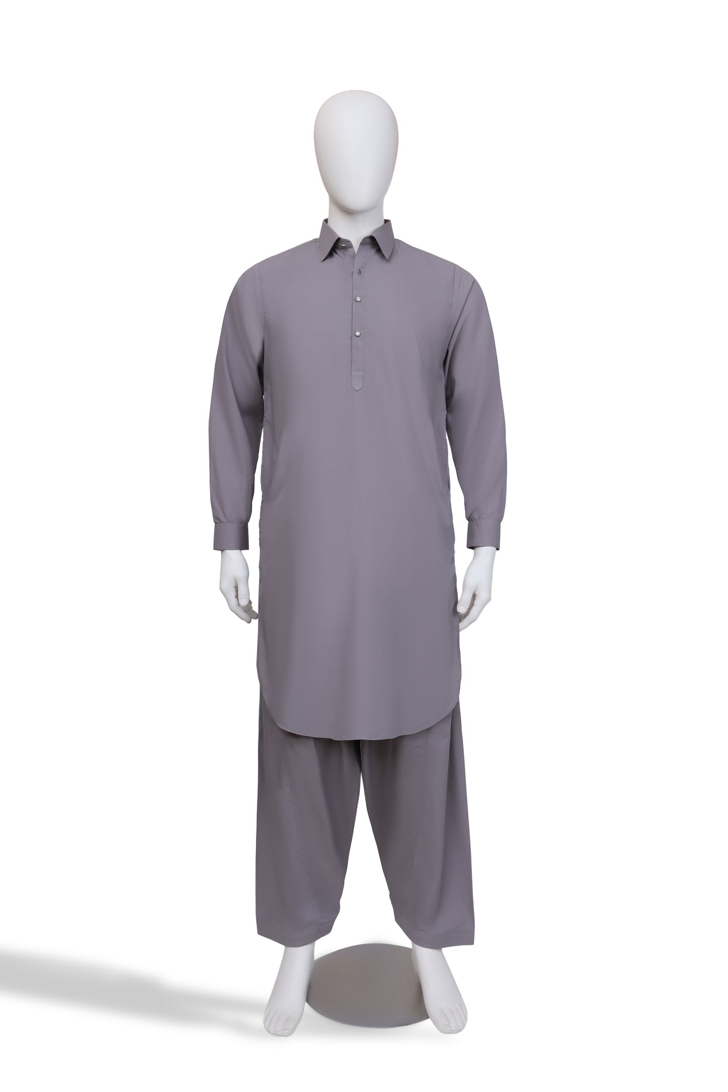 Ash Grey Signature Kameez Shalwar