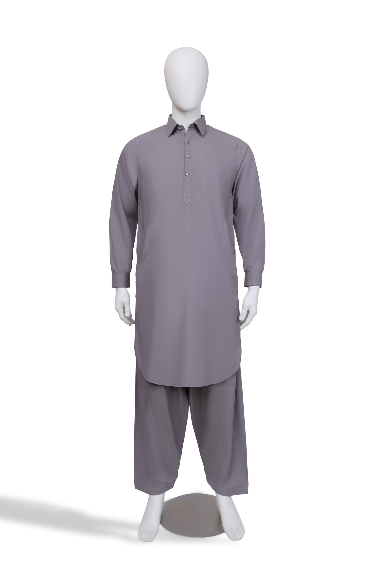Ash Grey Signature Kameez Shalwar
