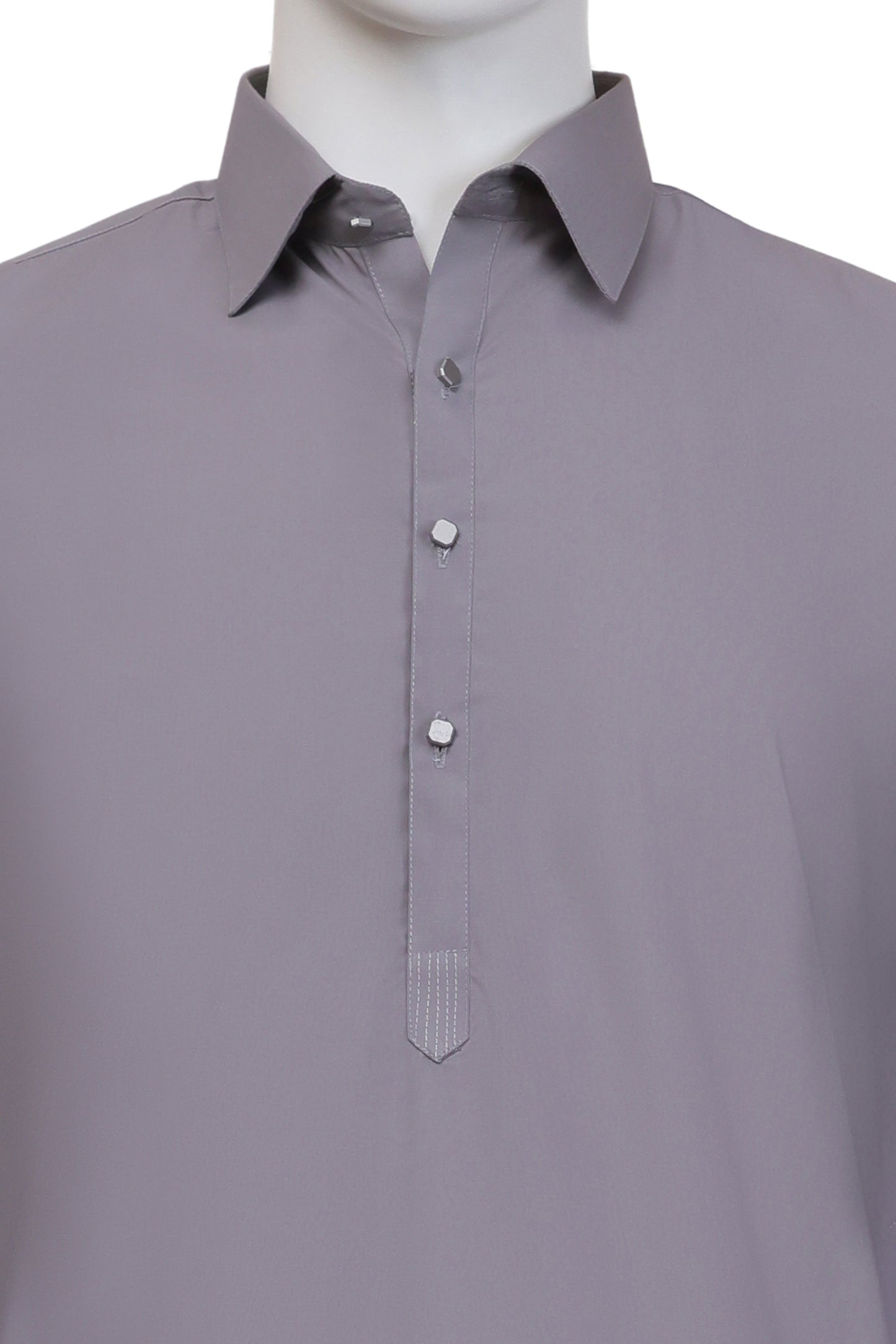 Ash Grey Signature Kameez Shalwar