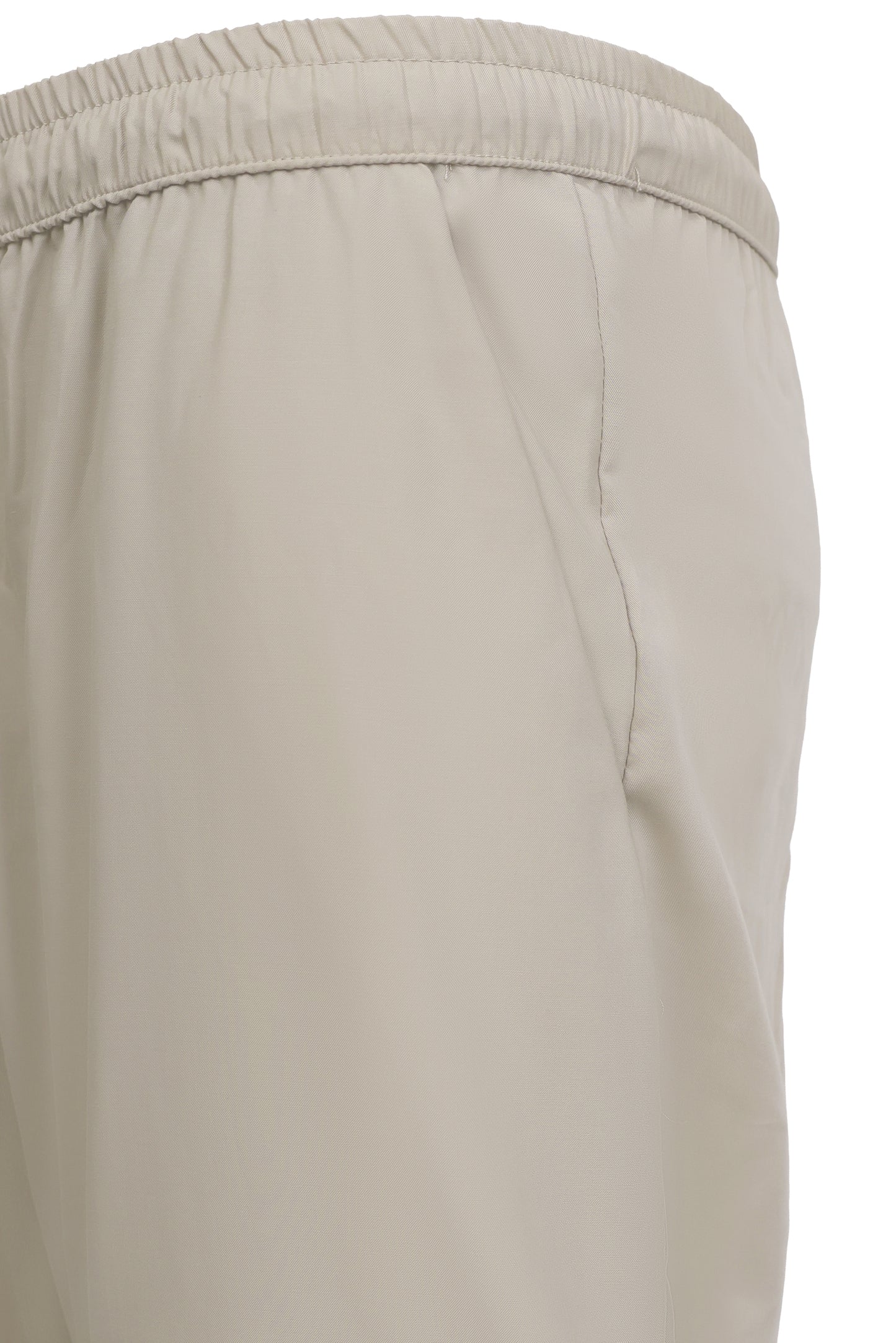 Beige Ban Collar Kameez Pajama