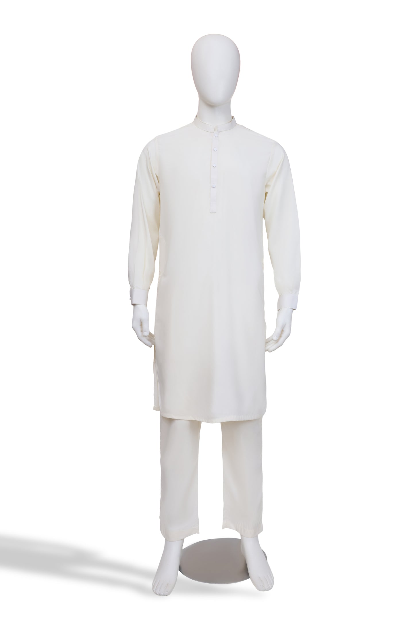 Ivory Grace Ban Collar Kameez Pajama