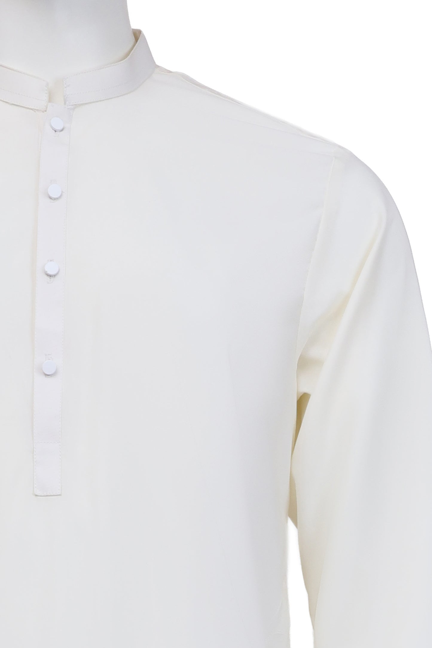 Ivory Grace Ban Collar Kameez Pajama
