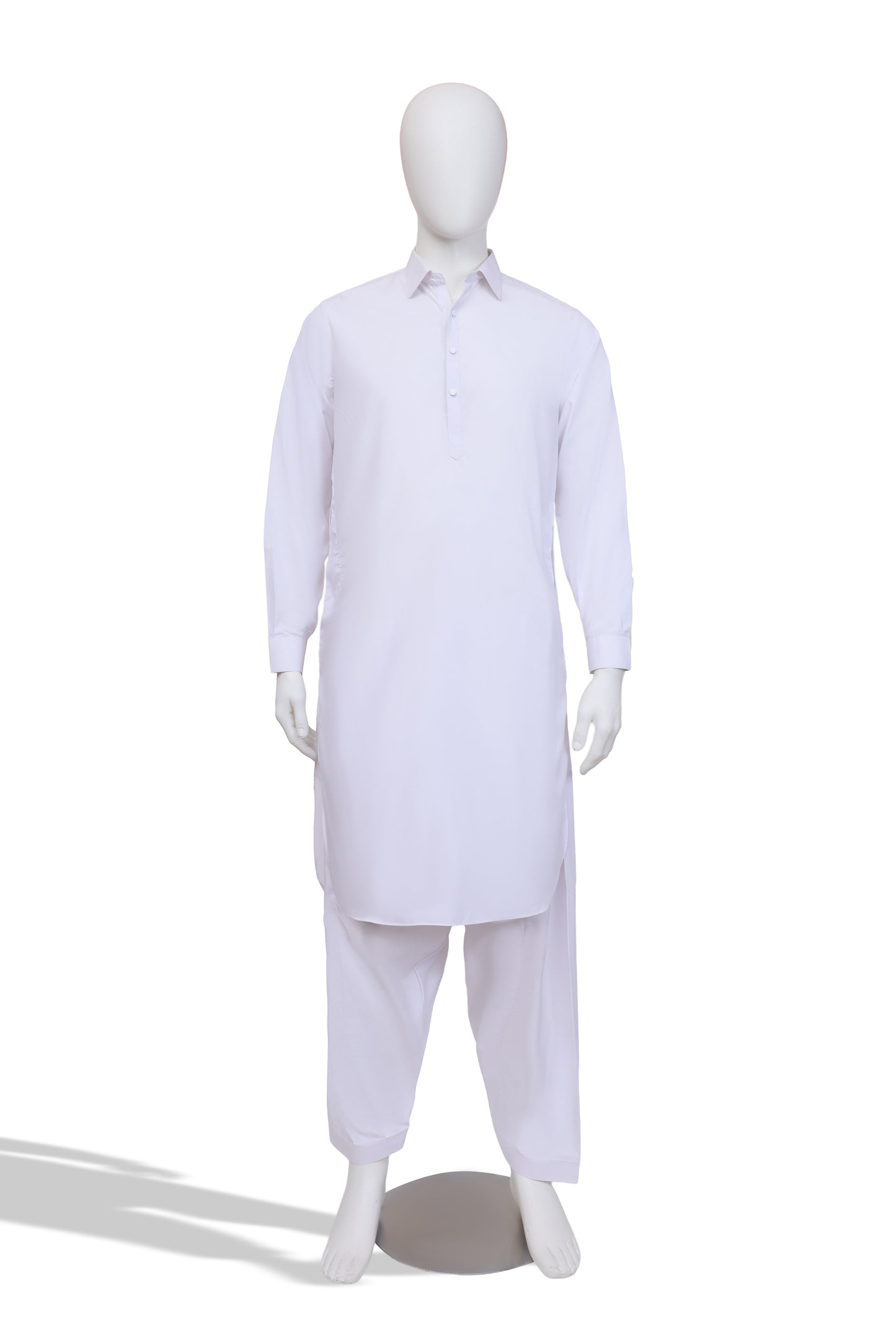 White Essential Kameez Shalwar