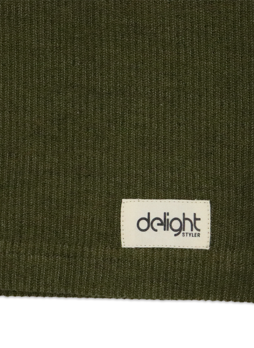 Men's Textured Johnny Collar Polo