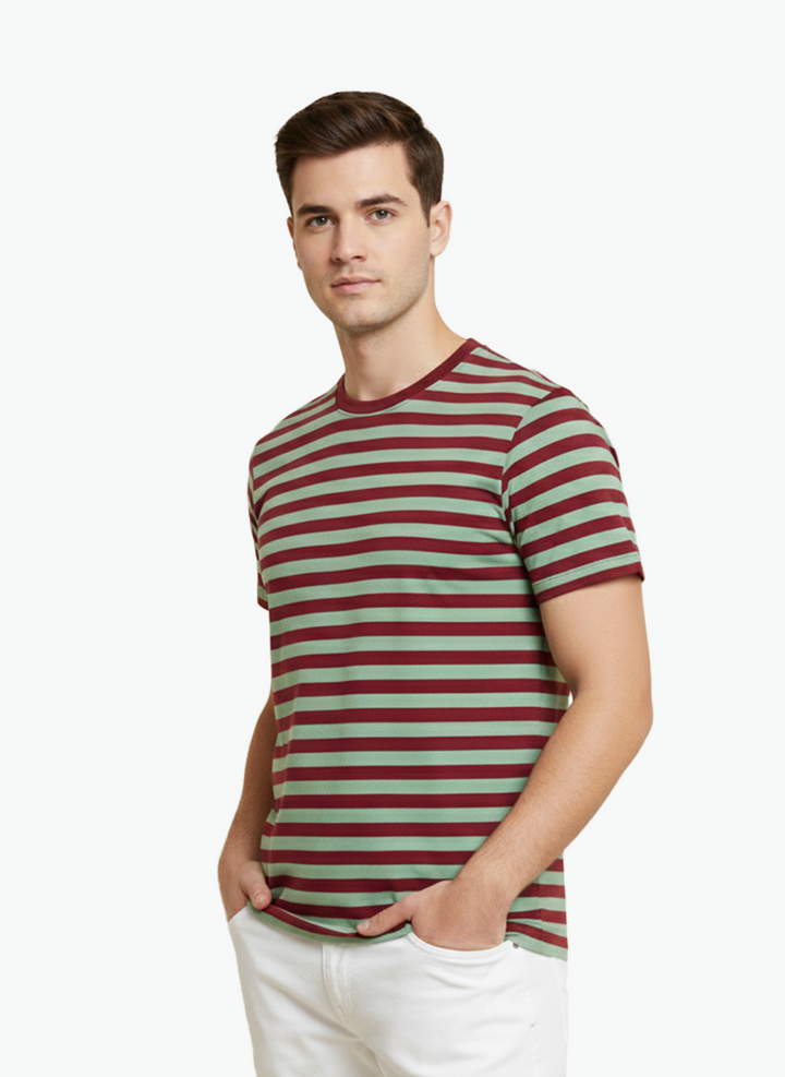 Men Striped T-shirt