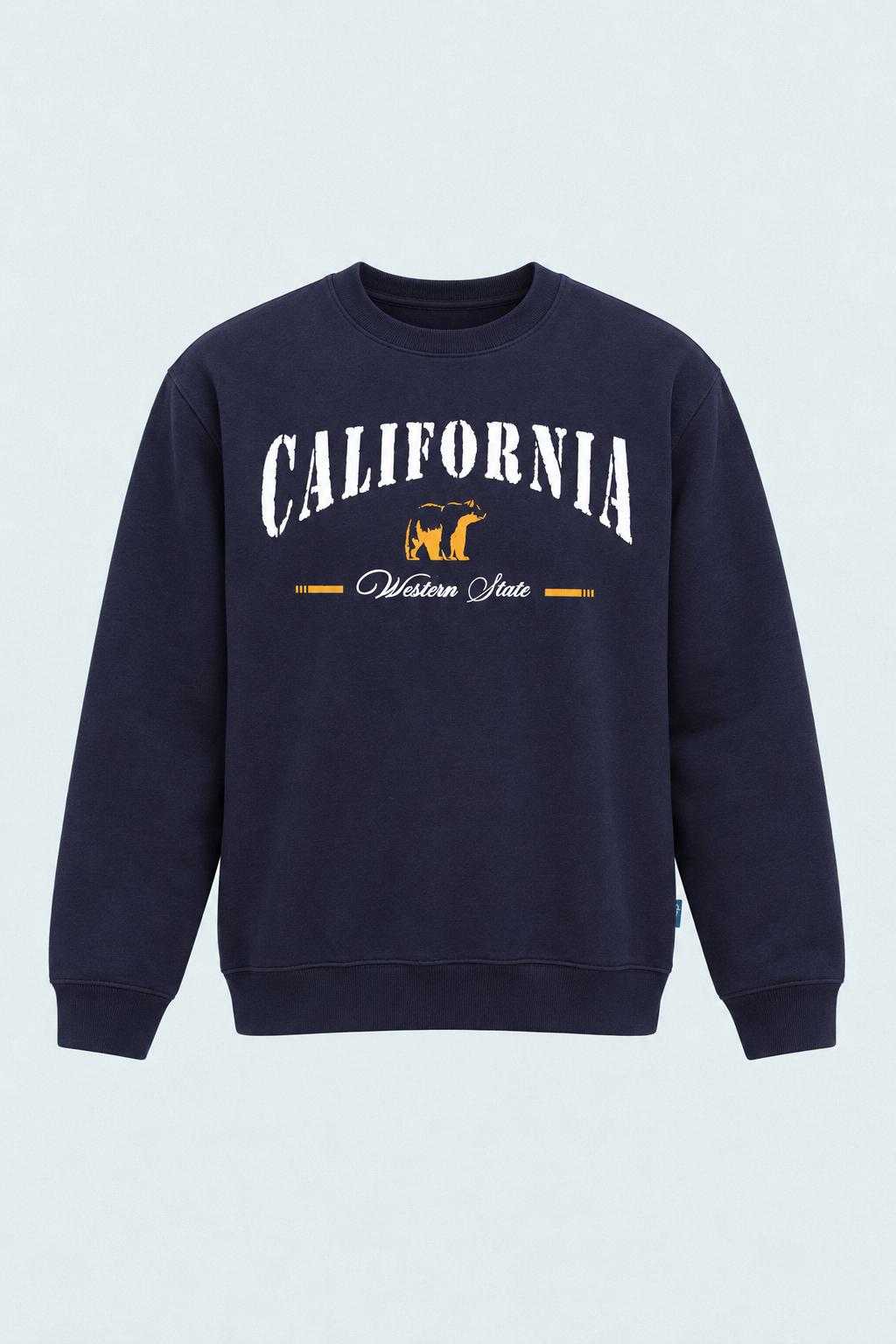 Men Sweat Shirt Navy Color
