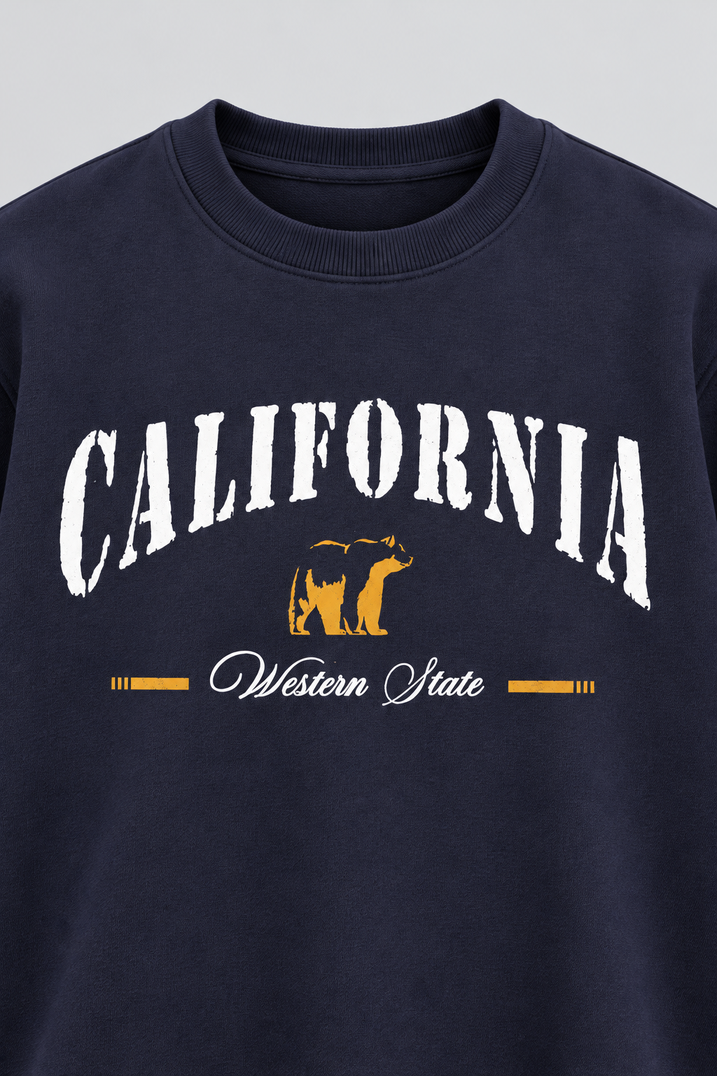 Men Sweat Shirt Navy Color
