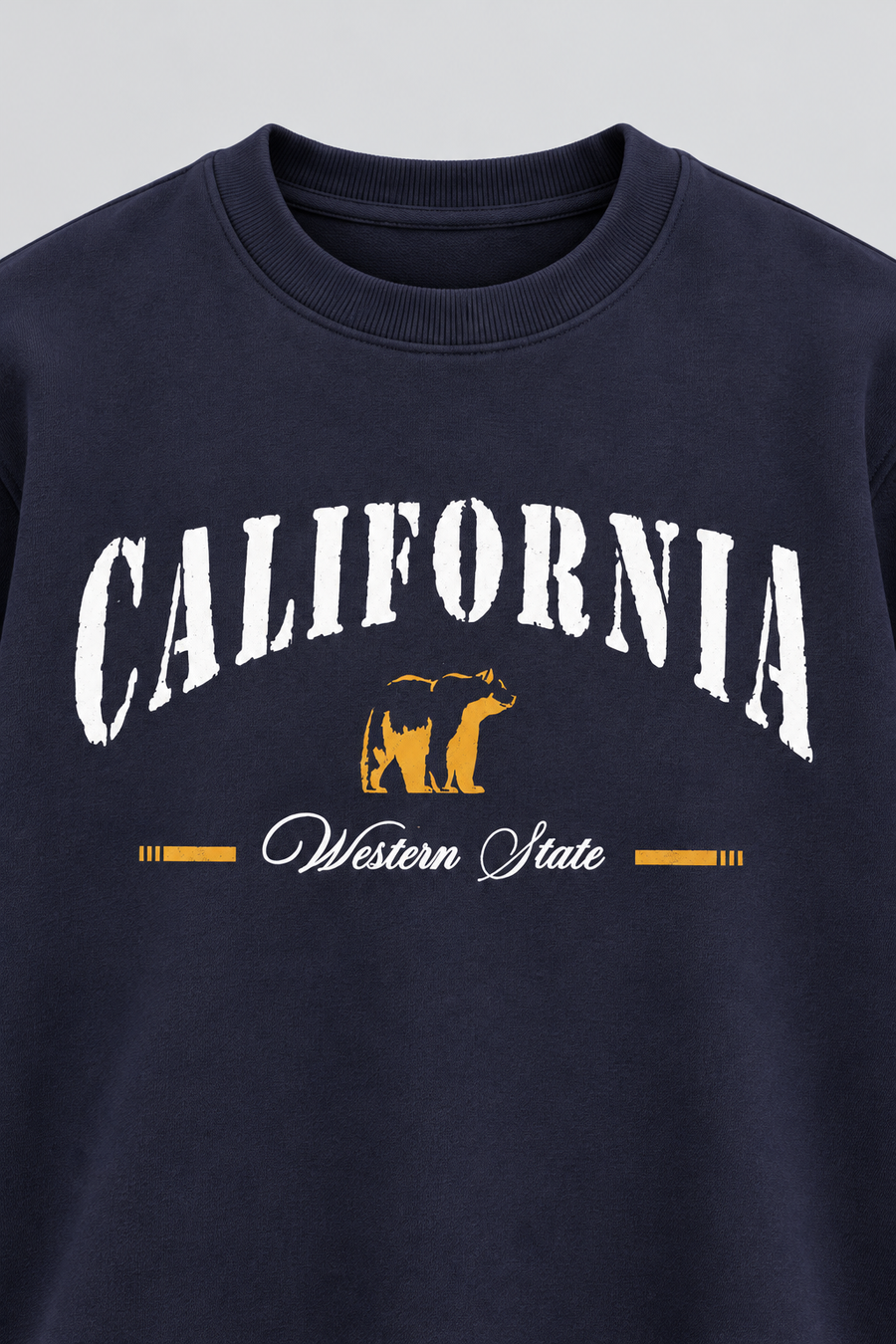 Men Sweat Shirt Navy Color