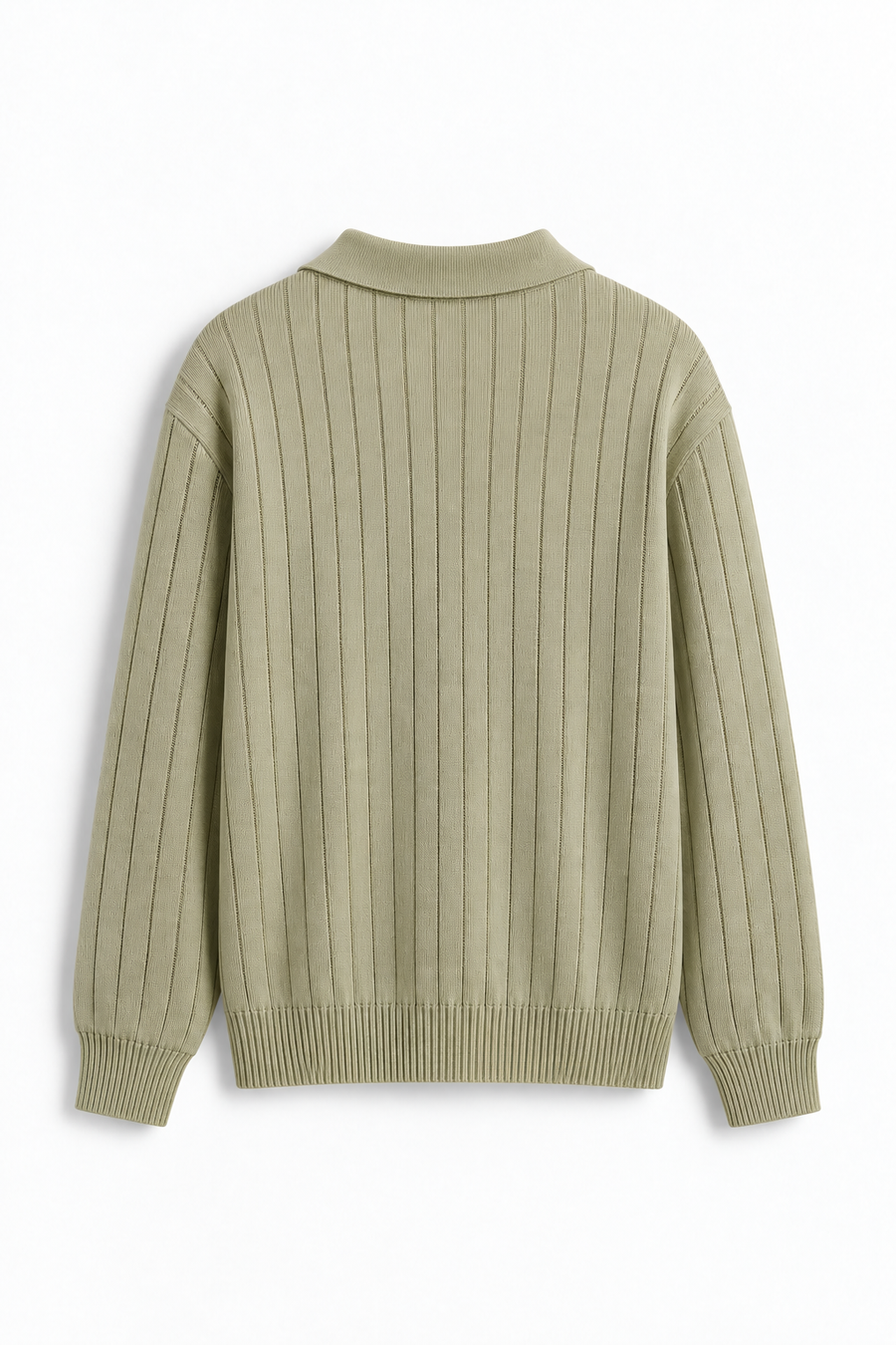 Men’s Light pista Long Sleeve Knit Polo