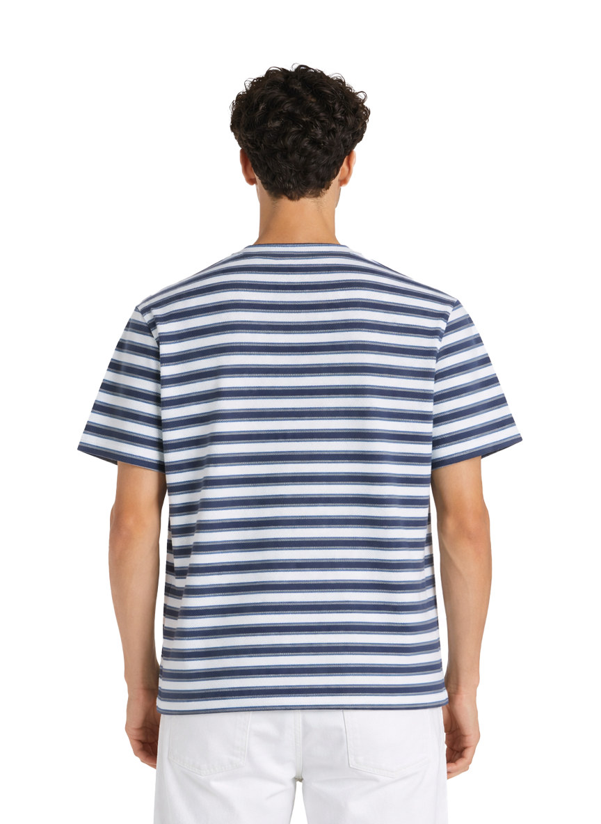 Striped Textured T-Shirt