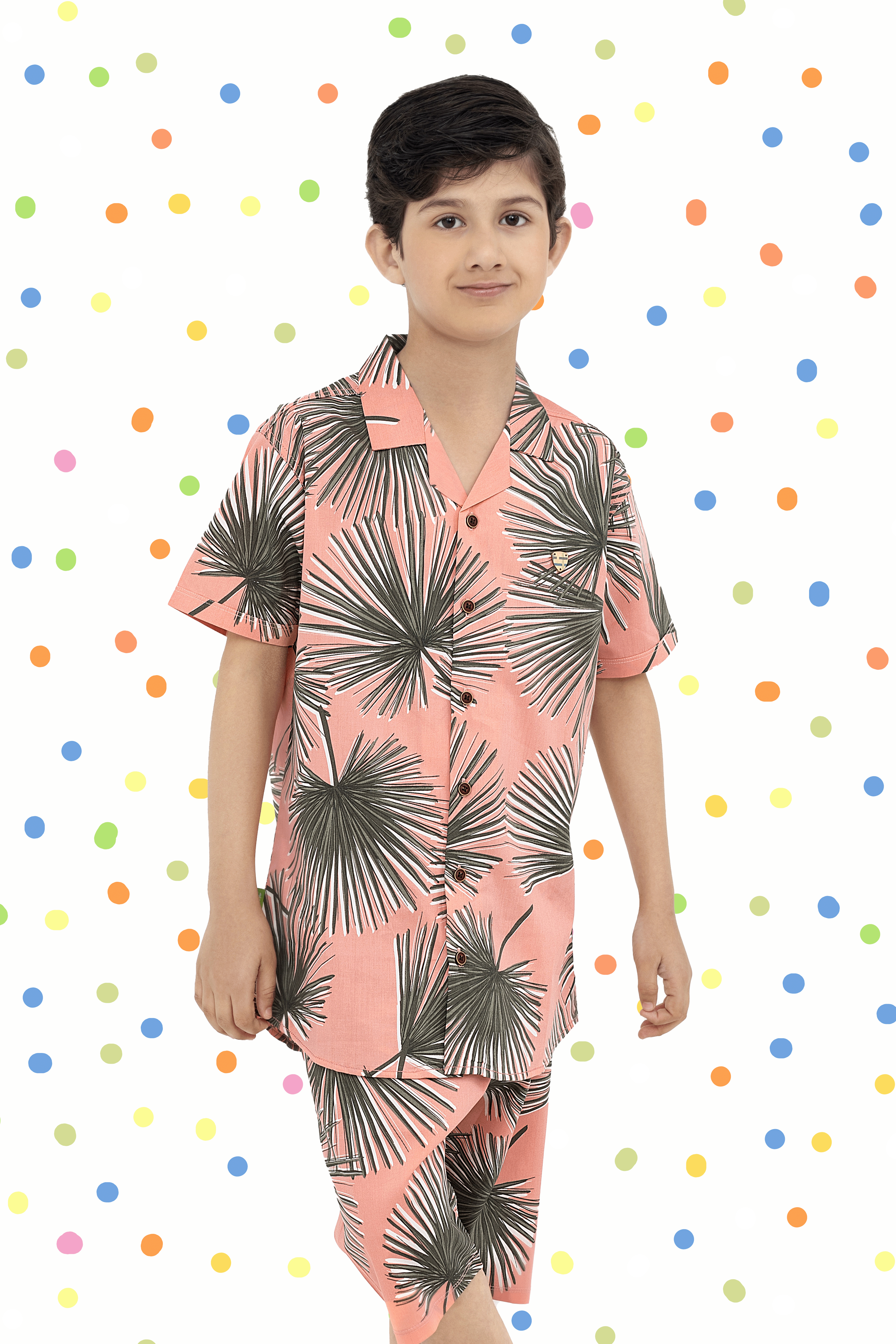 Boys Resort Collar Set