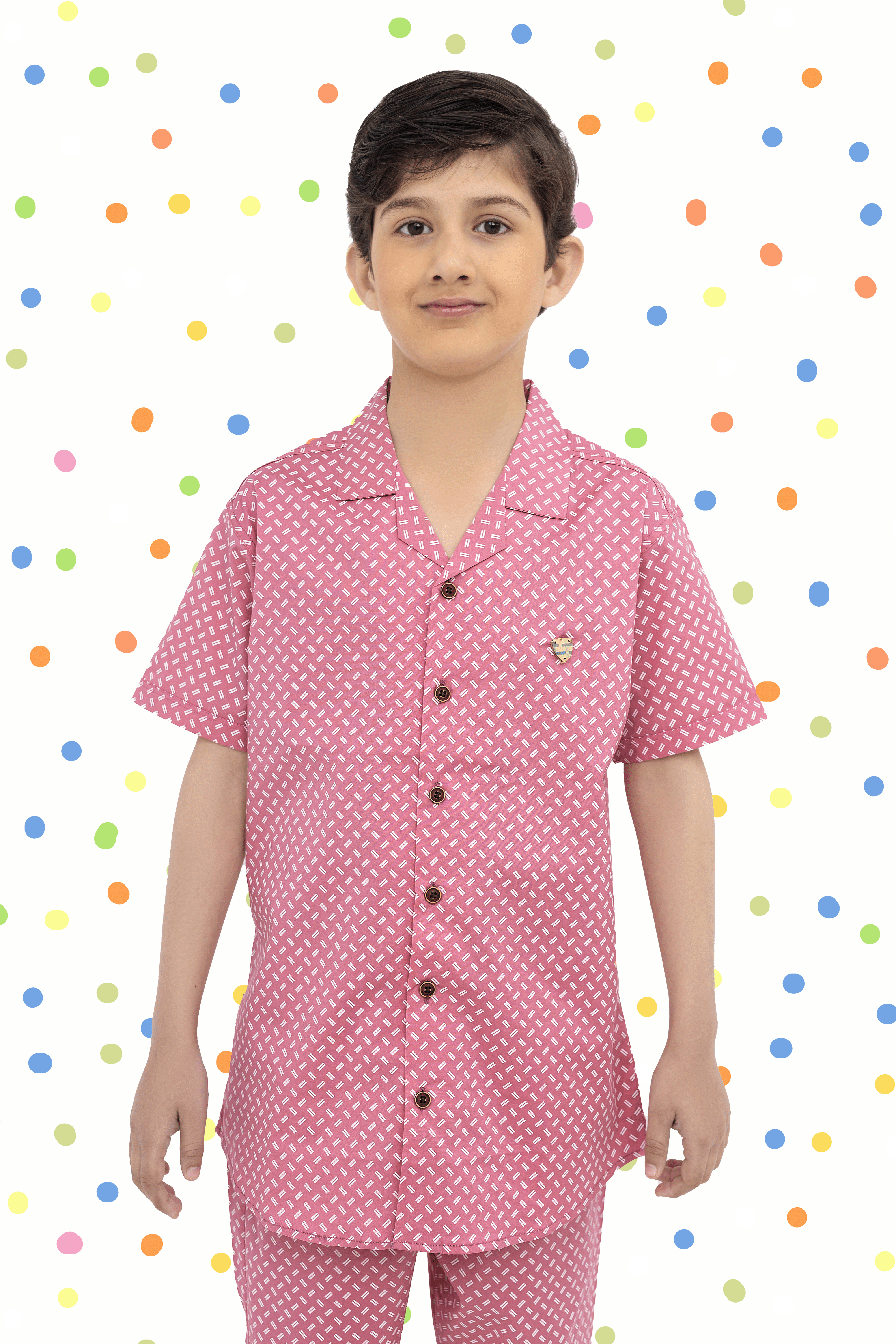 Boys Resort Collar Set
