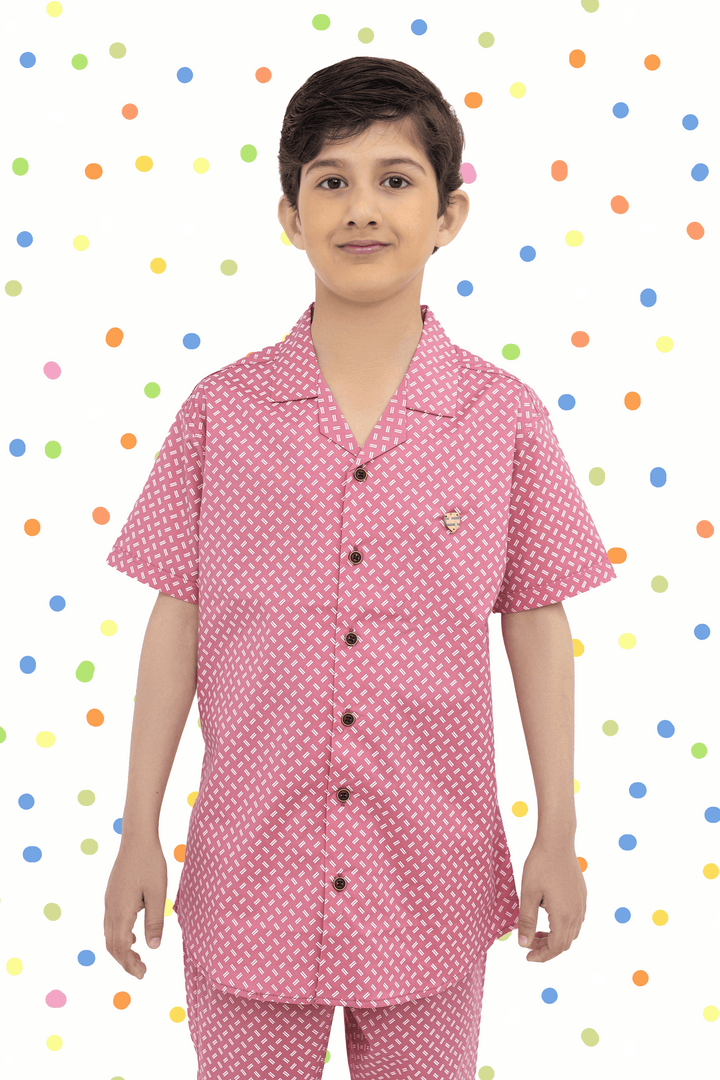 Boys Resort Collar Set