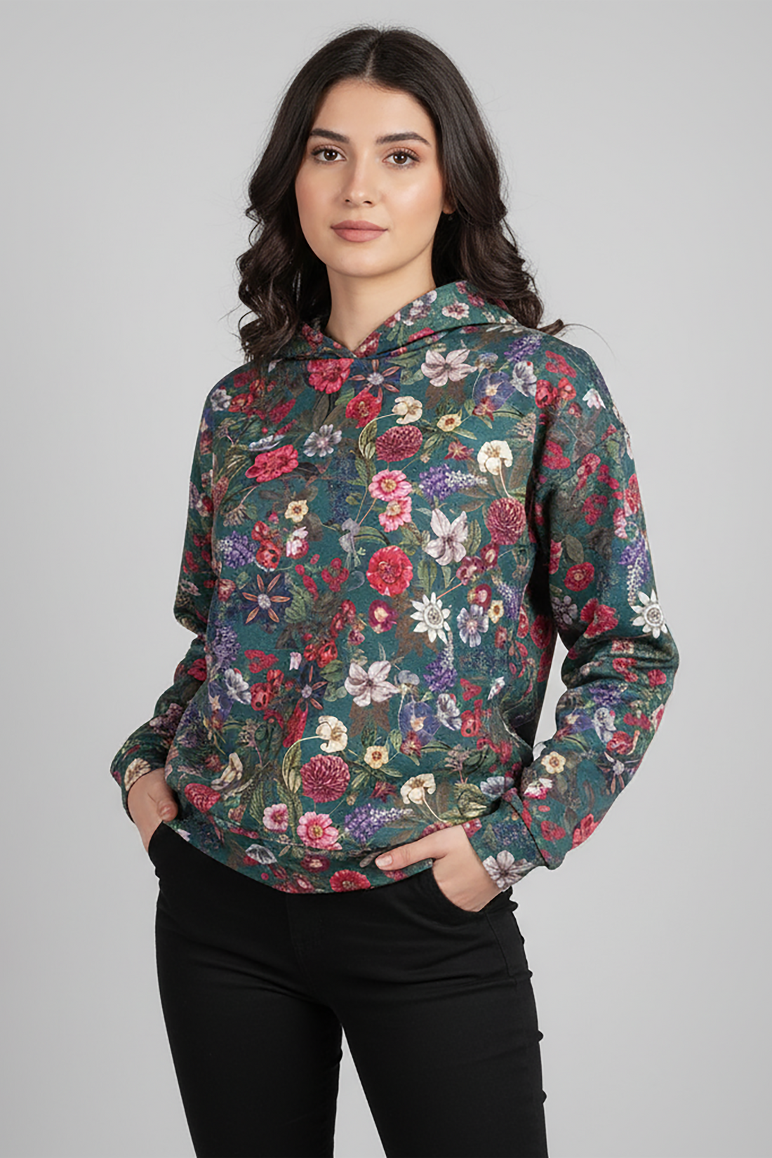 Botanical Garden Fleece Hoodie