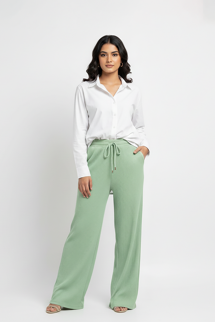Textured Jersey Trouser