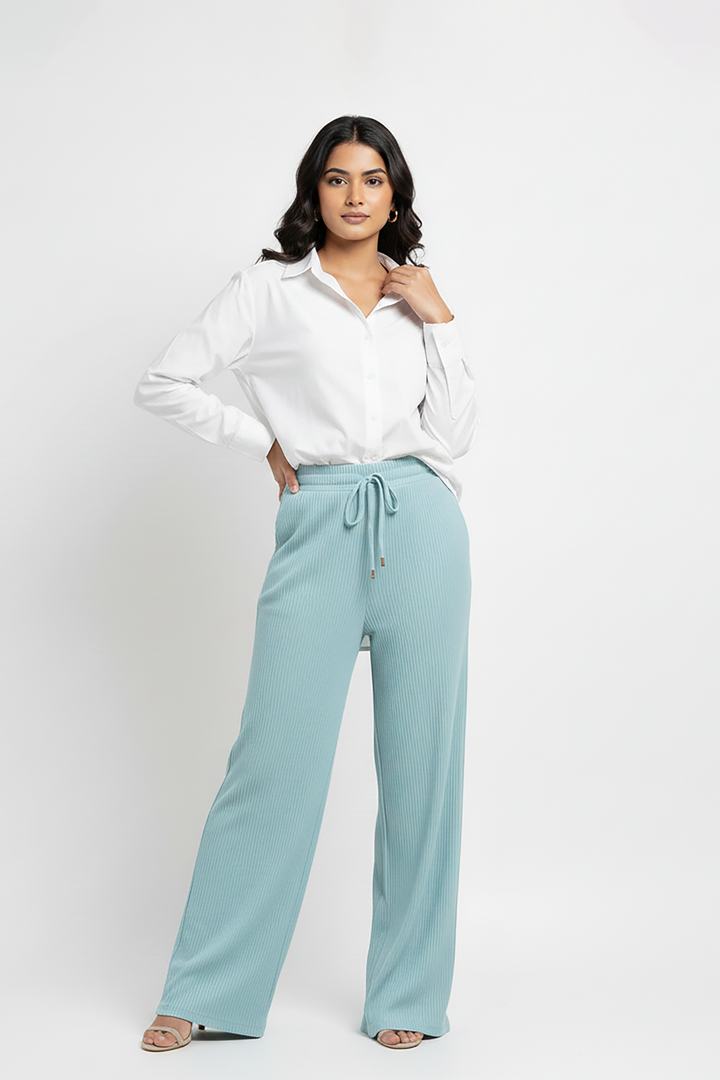 Textured Jersey Trouser