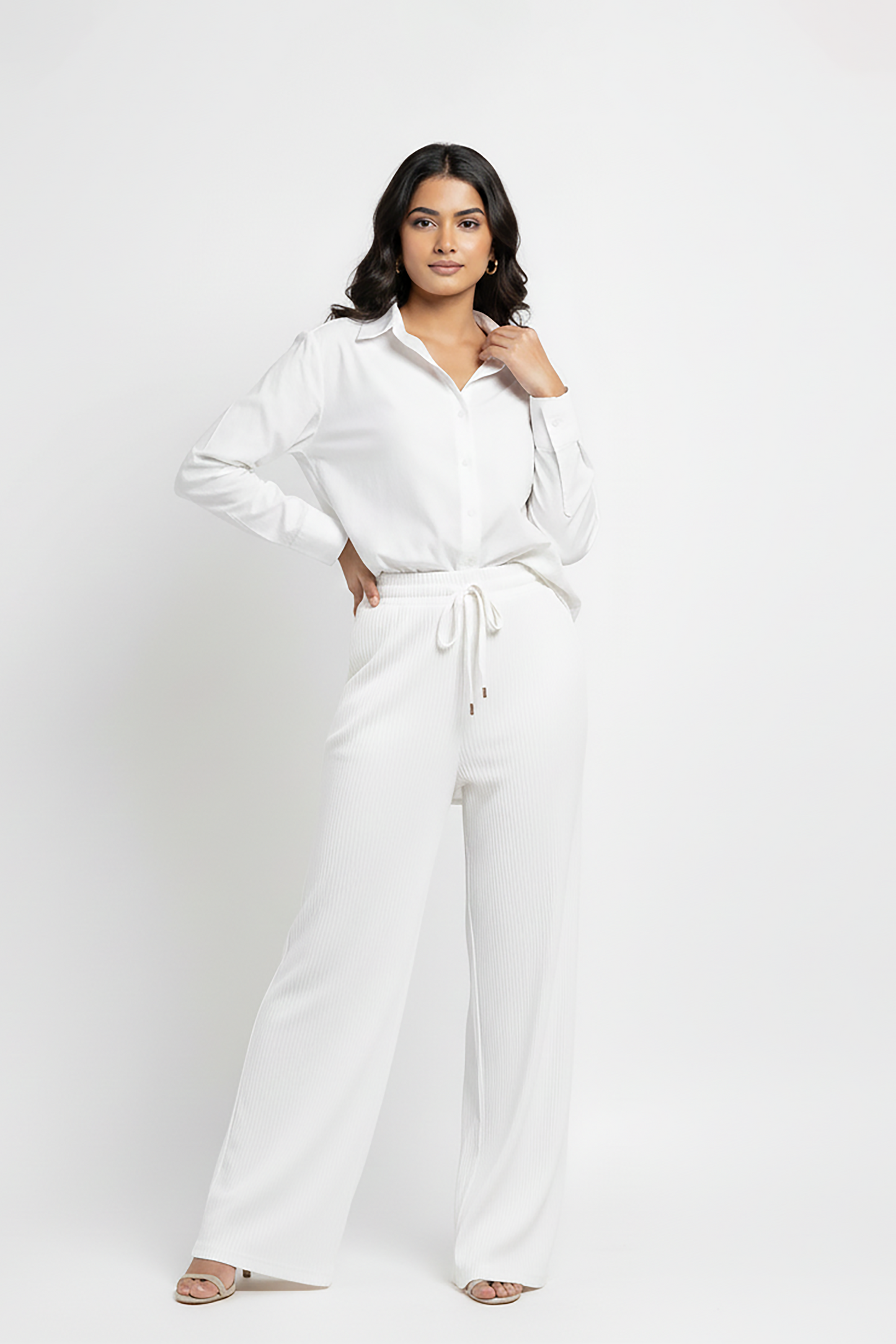 Textured Jersey Trouser
