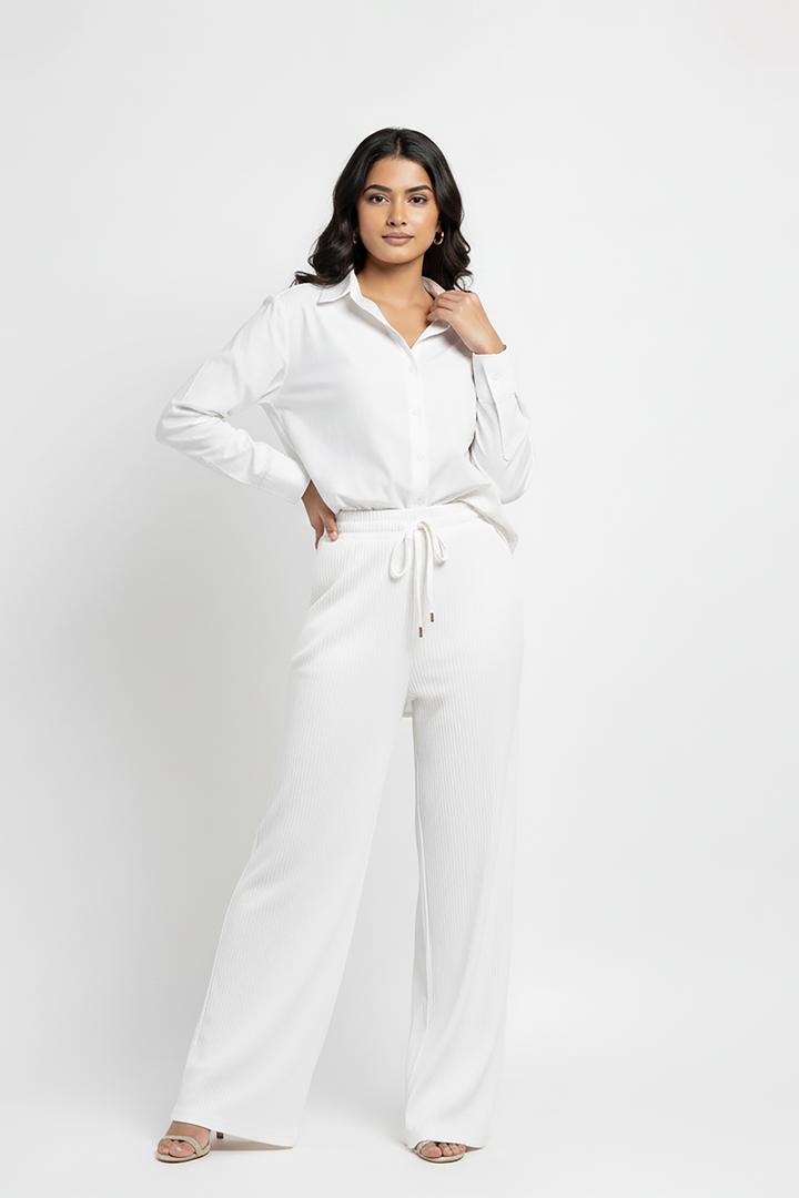 Textured Jersey Trouser