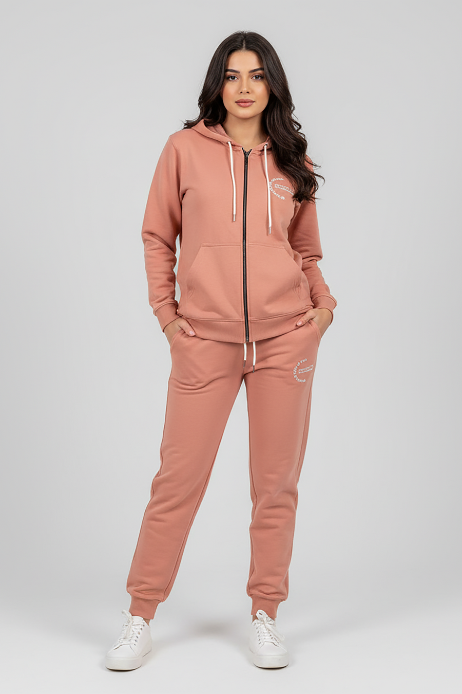Terry Zip-Up Hoodi