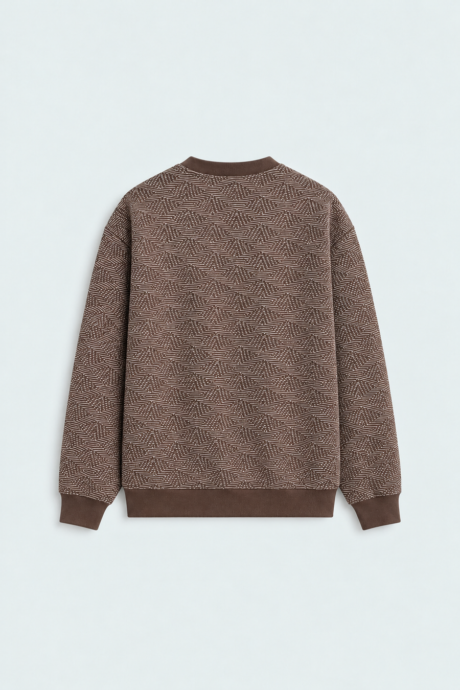 Jacquard Textured Men Sweat Shirt