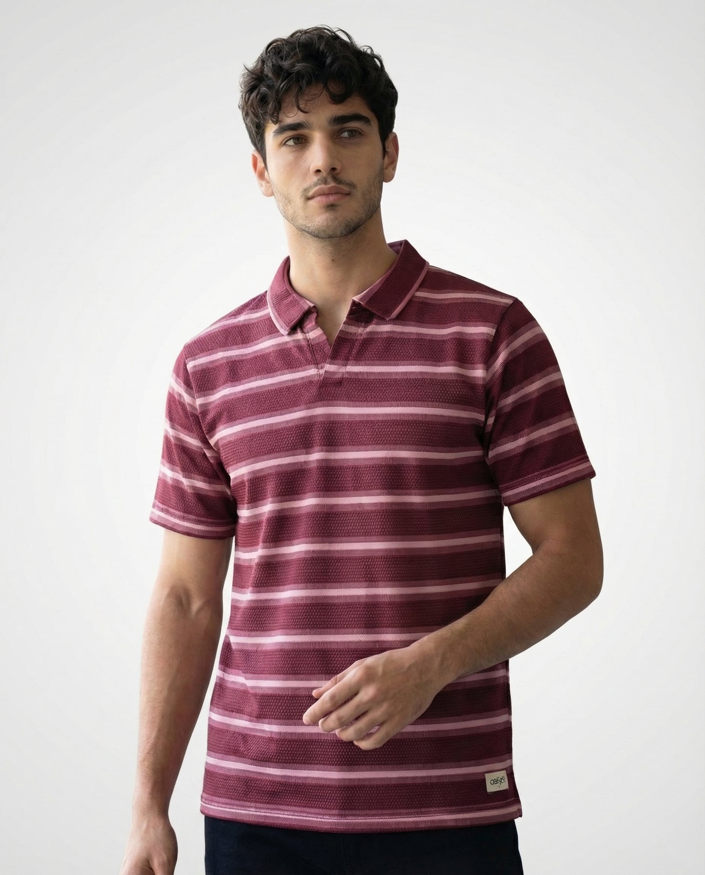 Modern Texture Casual Polo
