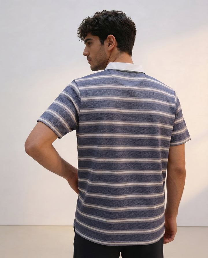 Urban Texture Johnny Collar Polo