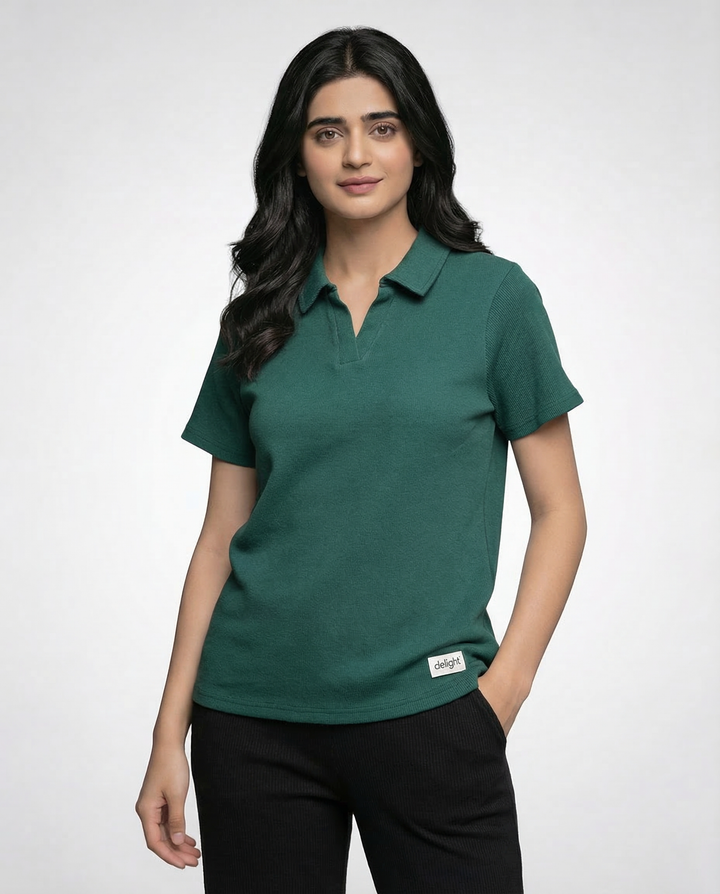 Nova Knit Johnny Collar Polo