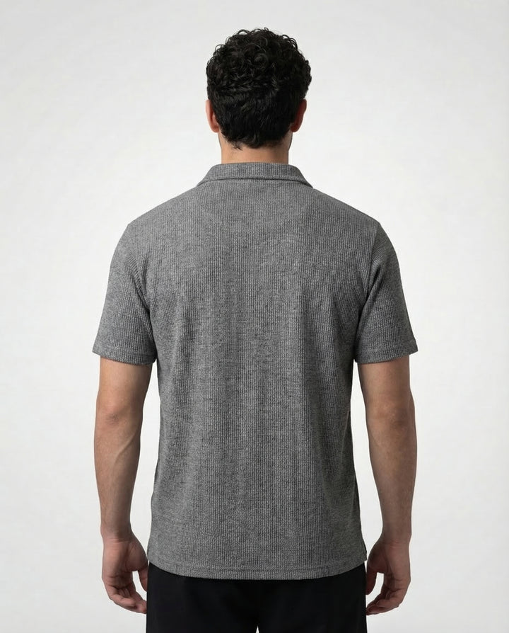 Apex Textured Knit Polo
