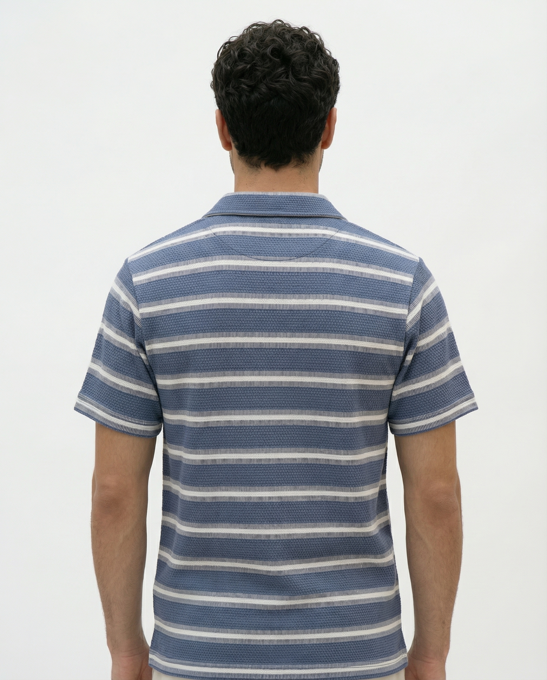 Apex Popcorn Knit Johnny Polo