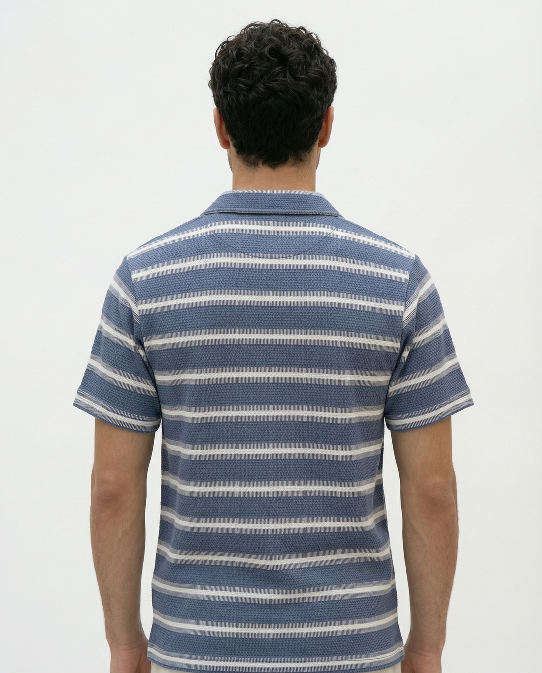 Apex Popcorn Knit Johnny Polo