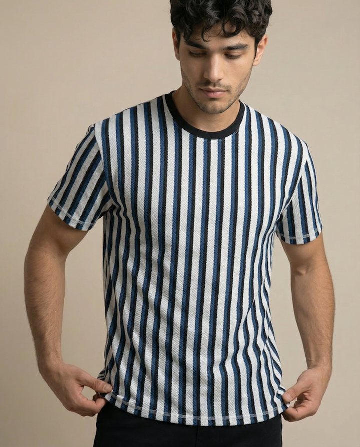 Urban Vertical Stripe Tee
