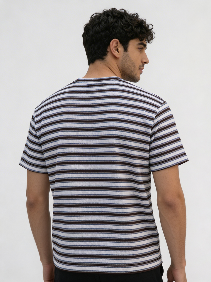 Urban Texture Stripe Tee