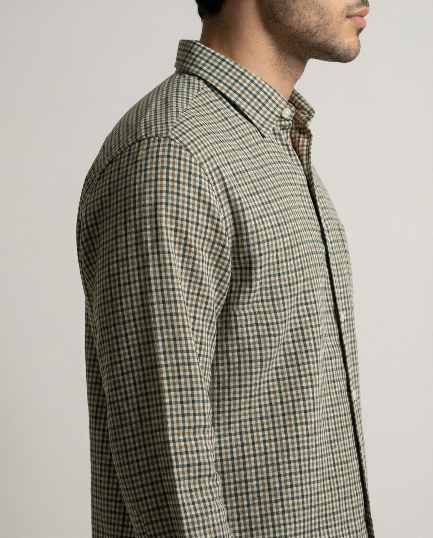 Terrain Linen Check Shirt