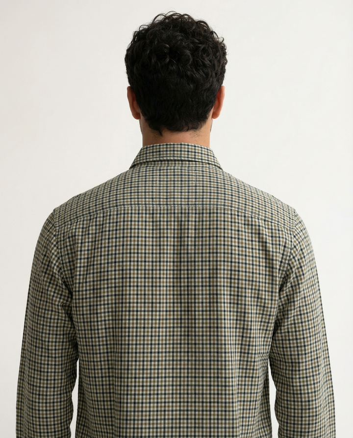 Terrain Linen Check Shirt