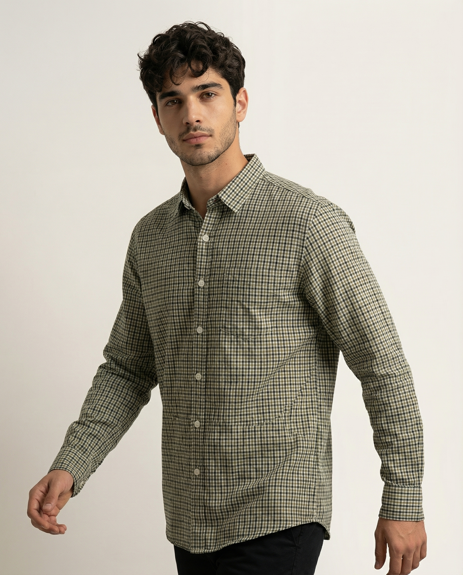 Terrain Linen Check Shirt