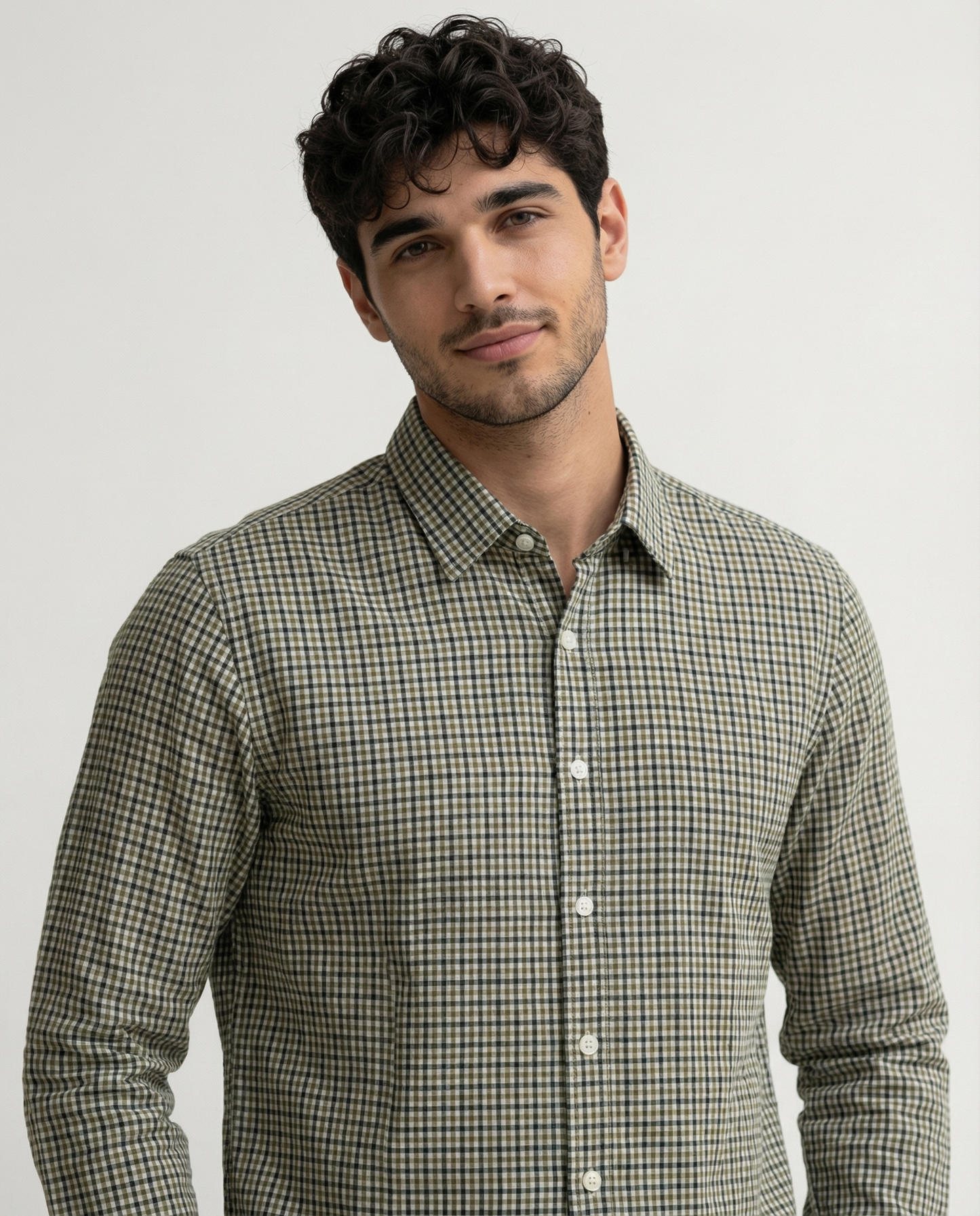 Terrain Linen Check Shirt