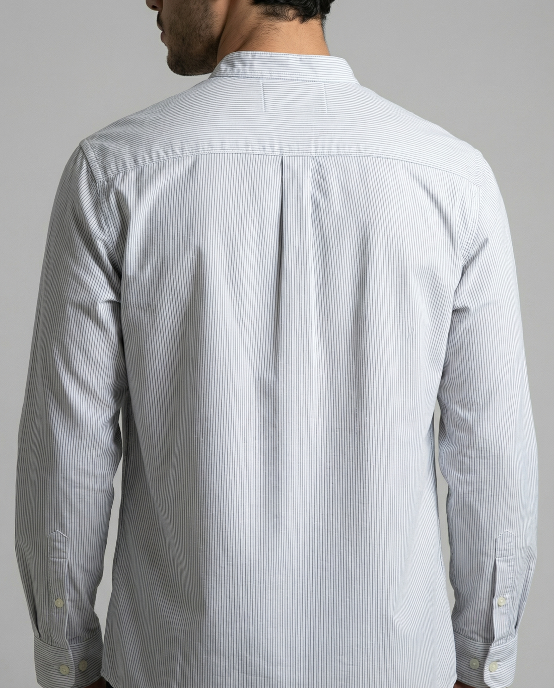 Urban Band Collar Essential Shirt
