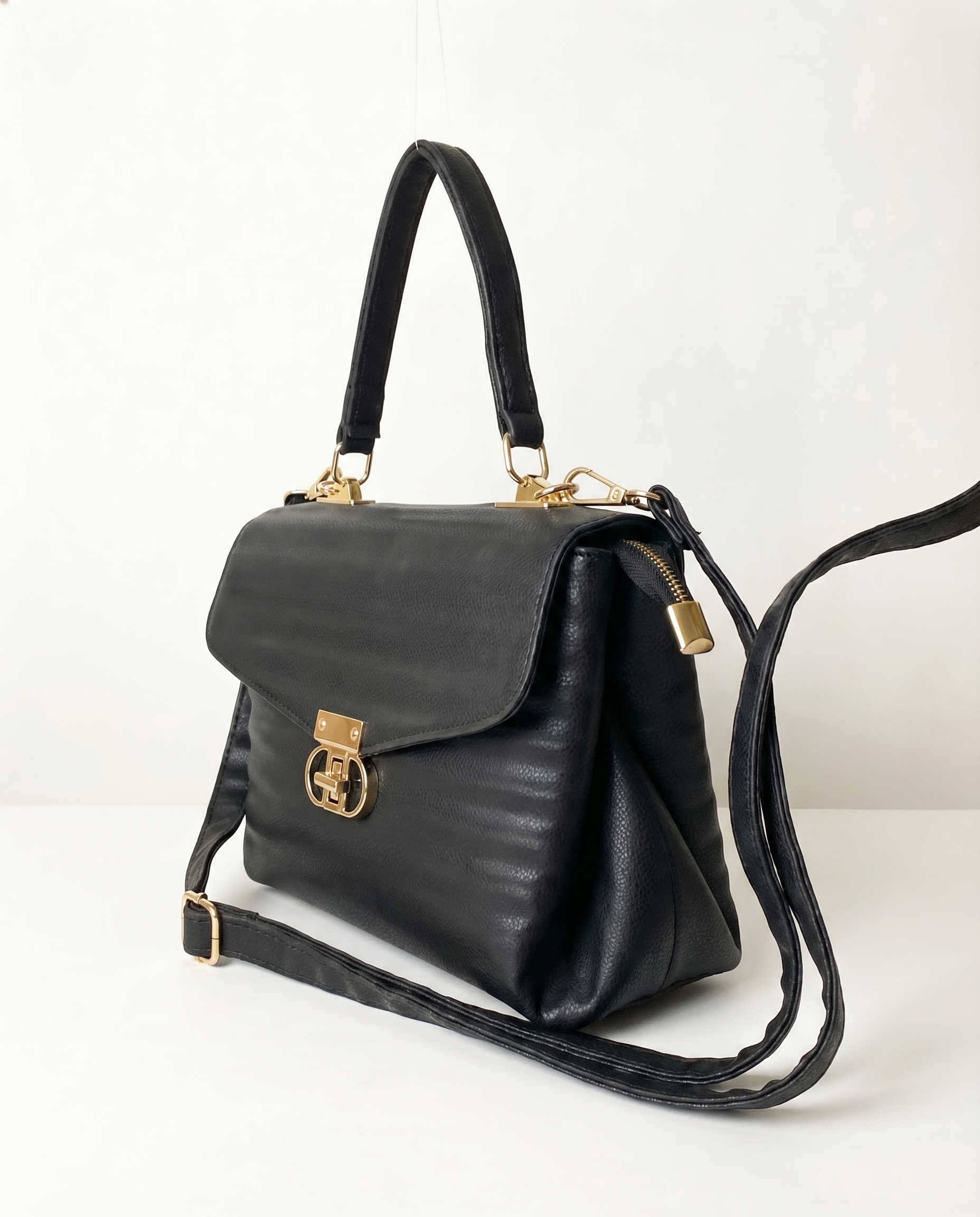 Urban Textured Panel Handbag